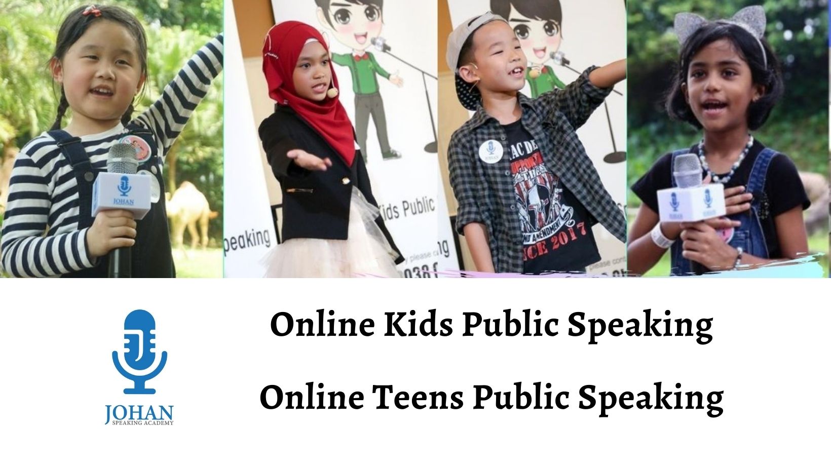 Online Public Speaking Class for Kids & Teens ( 5 to 12 years old) by Johan Speaking Academy