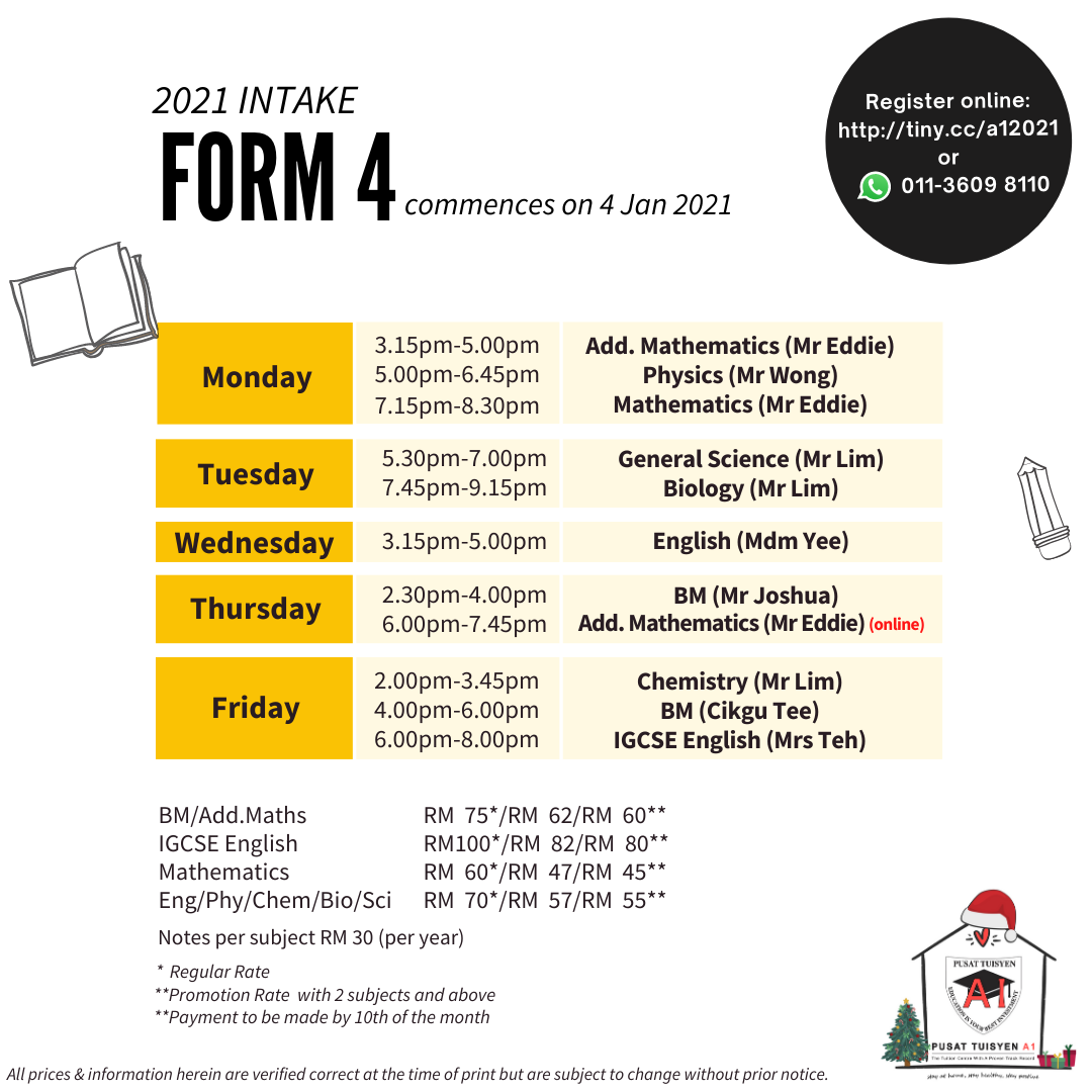 Form 4 P Akaun Online Aonelearn