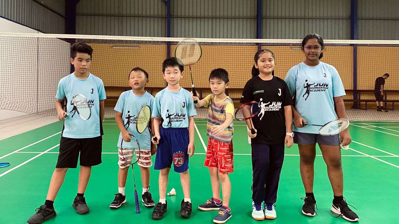 Kids Badminton Group Training in Setapak & Ampang by JUN Badminton Academy