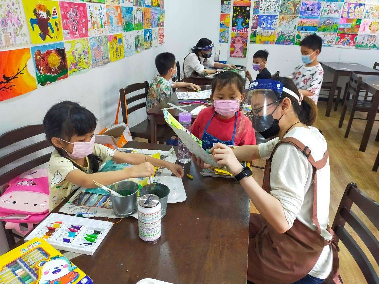 Creative Art Class for Kids in Kepong by Artzland Studio