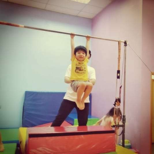 Gymnastic Classes for 4-5yr old  Kids in Mont Kiara by UpTop Gymnastic