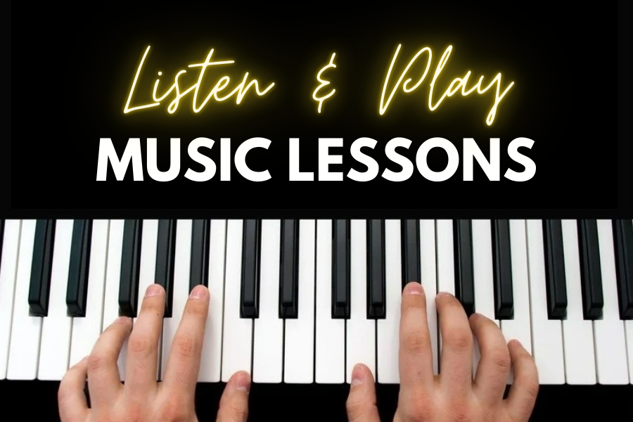 [RARE] Listen & Play Piano with no scores by Sam Leong