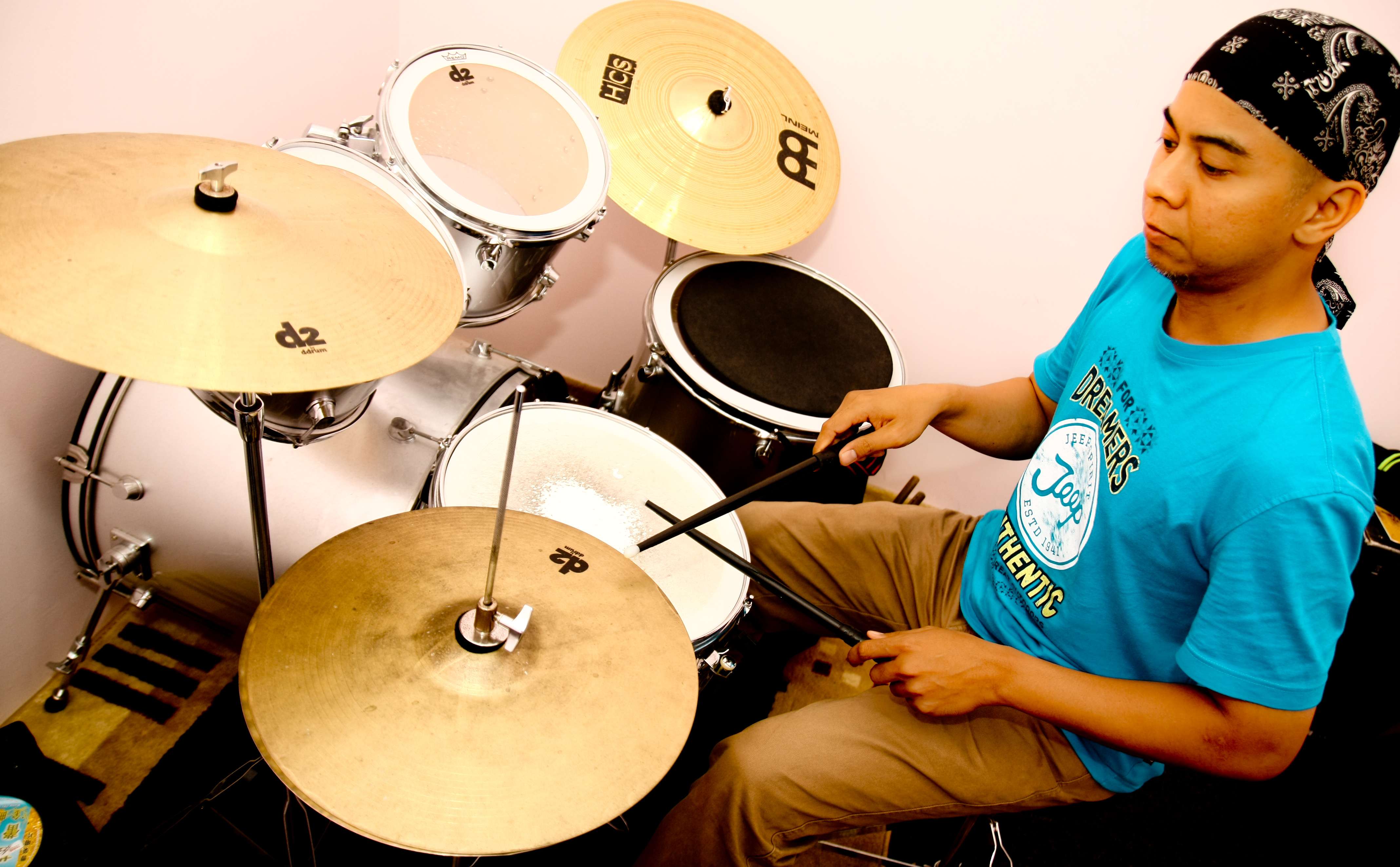1-to-1 Drum Lessons for Adults in Puchong